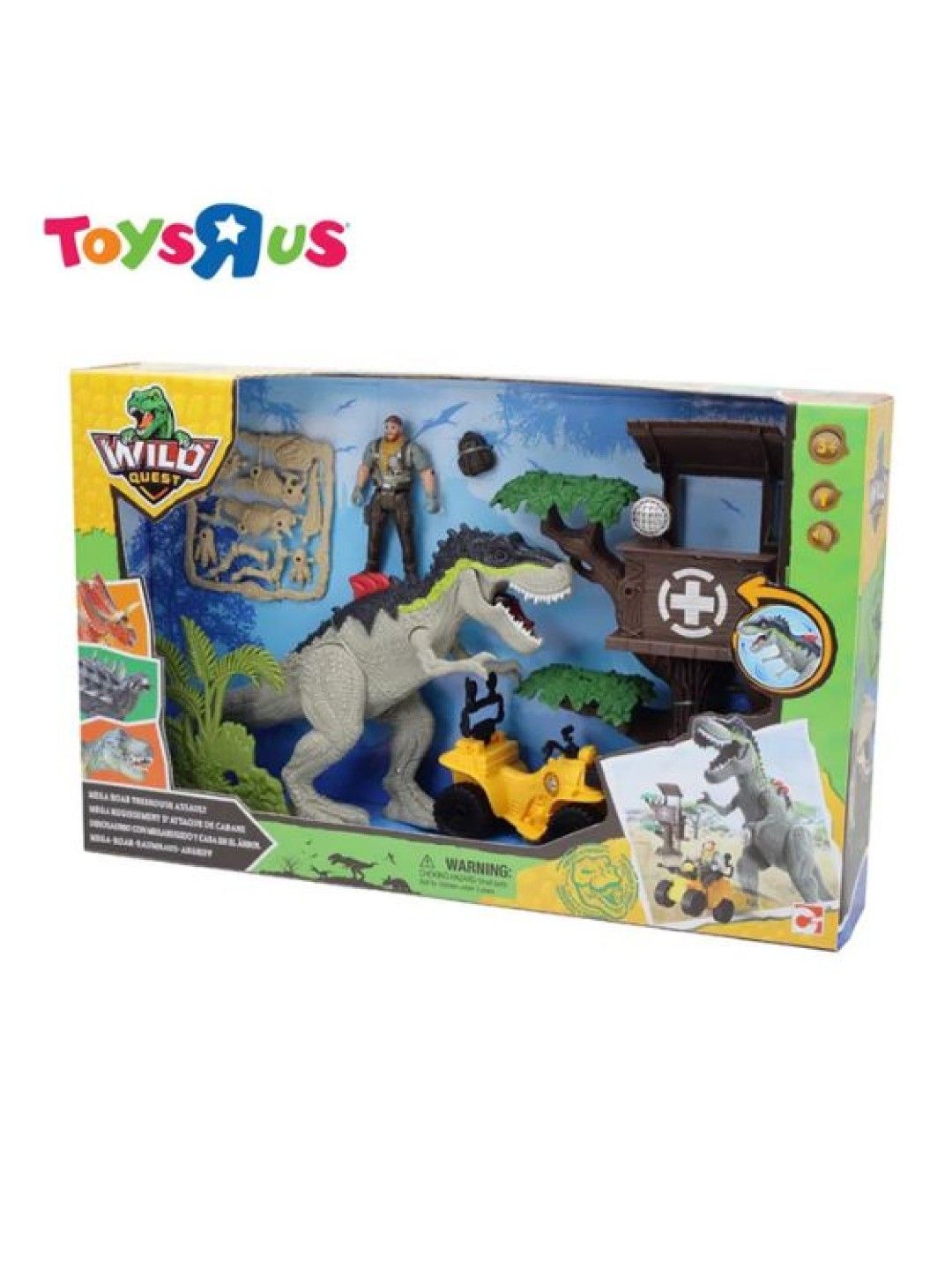 Toys R Us Wild Quest Light and Sound Playset - Mega Roar Treehouse Assault (No Color- Image 3)