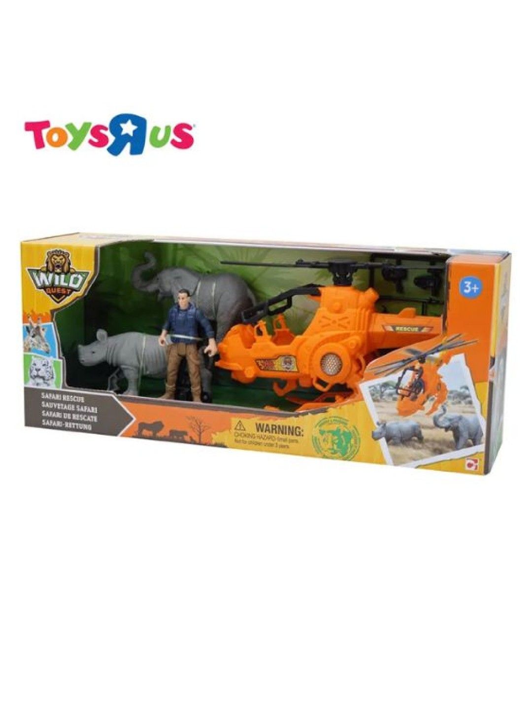 Toys R Us Wild Quest Safari Animal Rescue (No Color- Image 3)