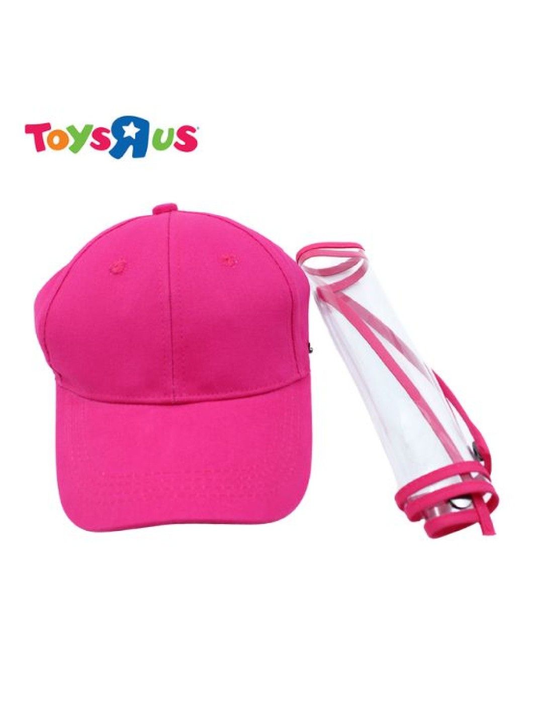 Toys R Us Cap with Snap Face Shield (Dark Pink) (No Color- Image 3)