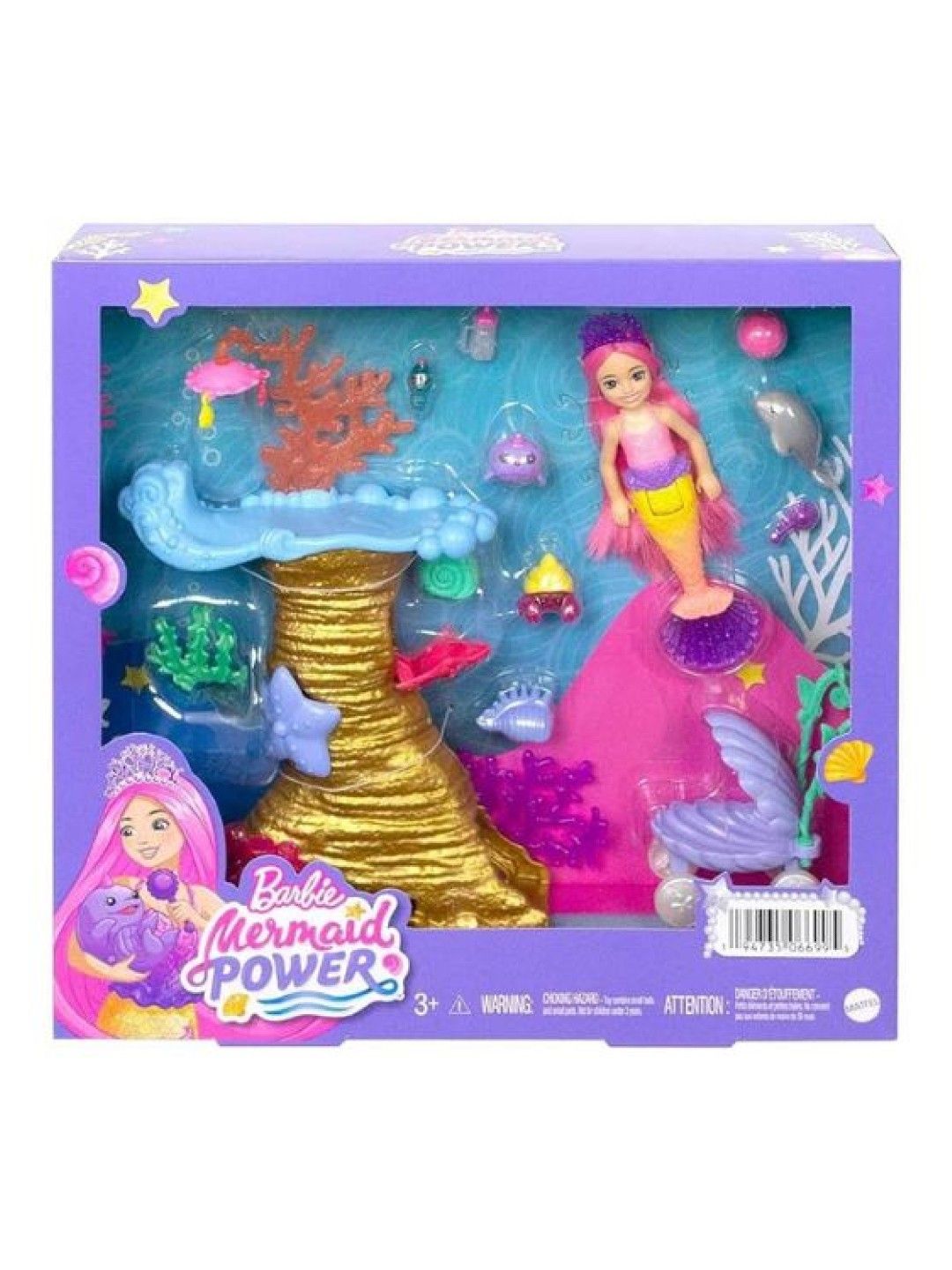Barbie Mermaid Power Chelsea Under The Sea Playset (No Color- Image 4)