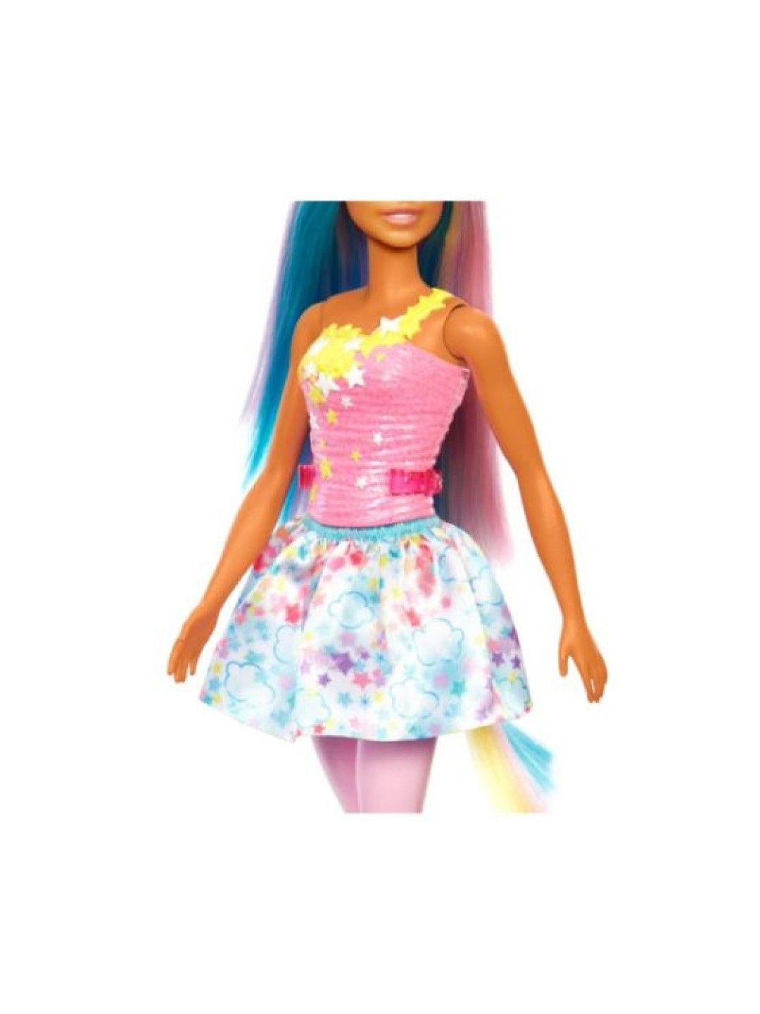 Barbie Dreamtopia Unicorn Doll In Rainbow Look (No Color- Image 3)