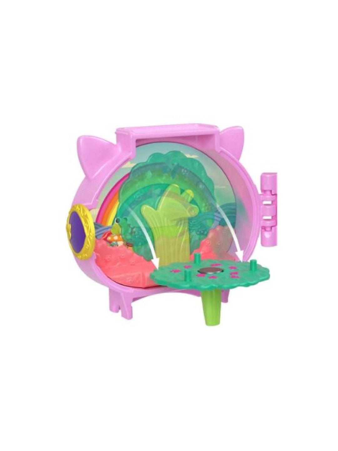 Polly Pocket Pet Connects Stackable Compact - Unicorn (No Color- Image 3)