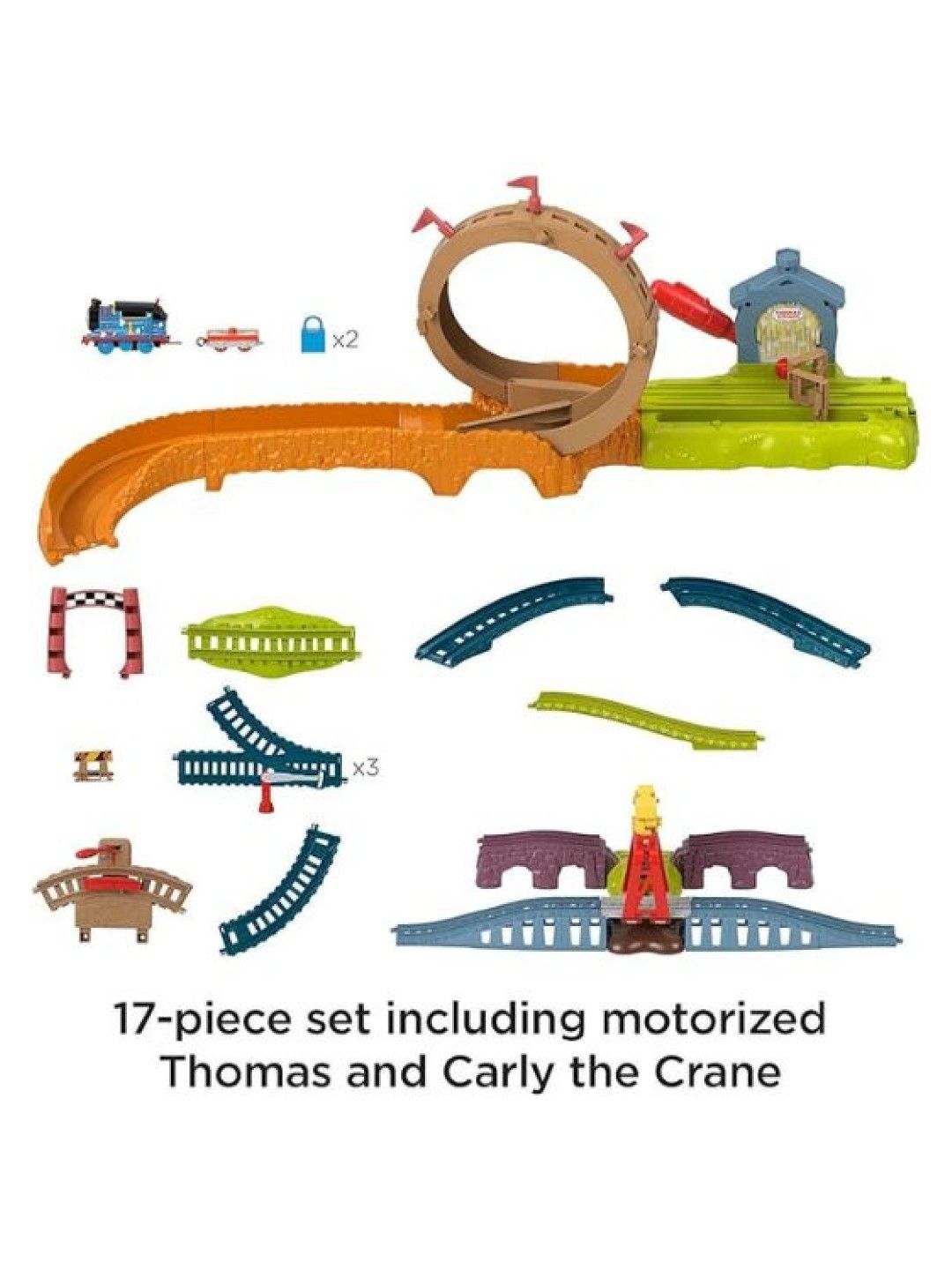 Thomas & Friends Launch And Loop Maintenance Yard (No Color- Image 2)