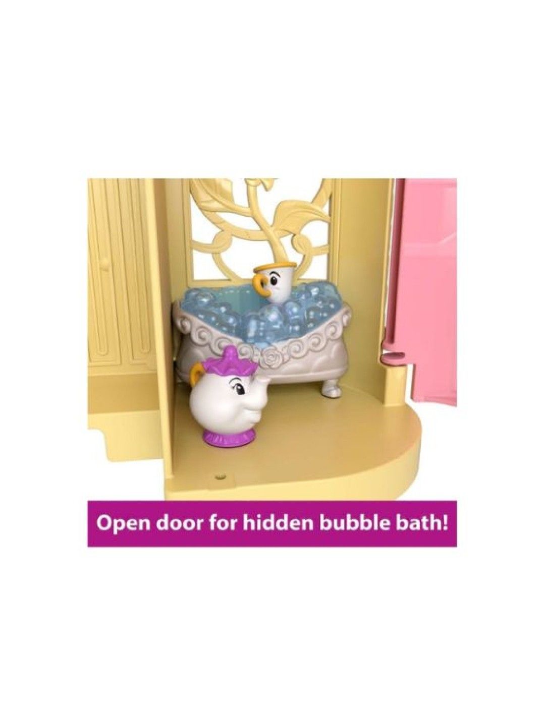 Disney Princess Stackable Doll + Playset Assortment - Belle's Castle Playsets (No Color- Image 3)