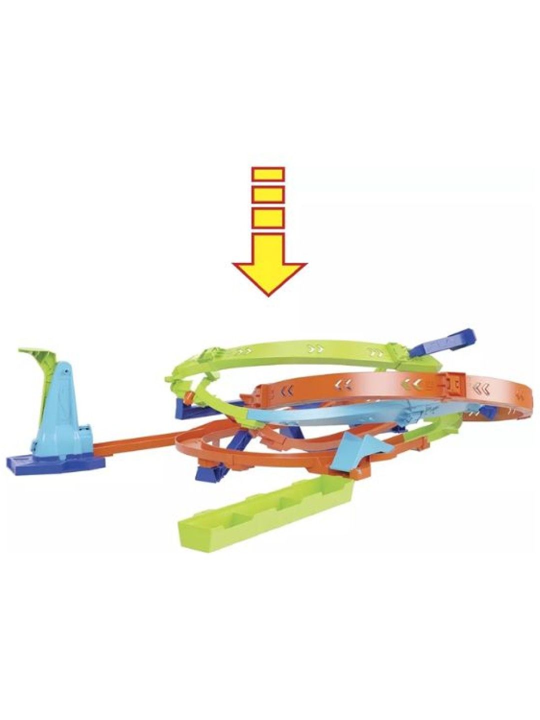 Hot Wheels Action Hyper Loop Extreme (No Color- Image 3)