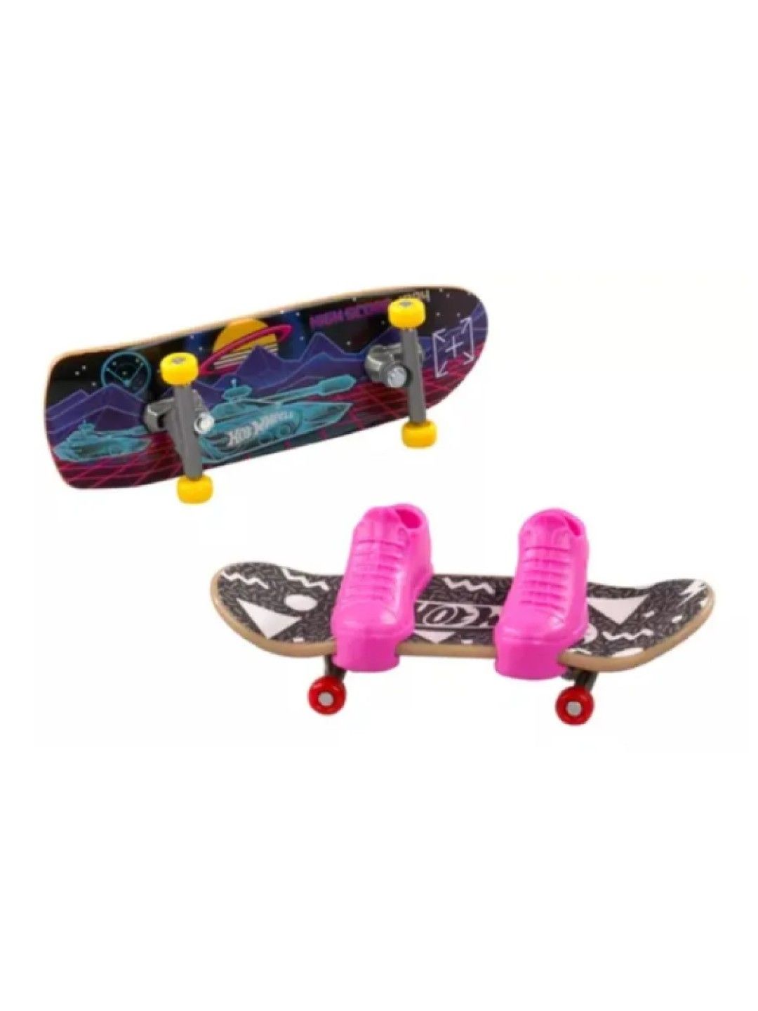 Hot Wheels Skate Retro Gnarly Gamer and High Score Helix (No Color- Image 3)