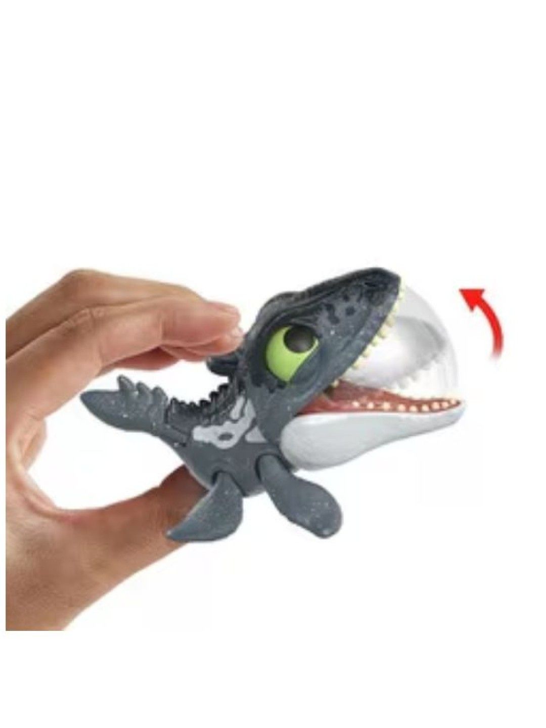 Jurassic World Snap Squad Attitudes Mosasaurus Dinosaur (No Color- Image 3)