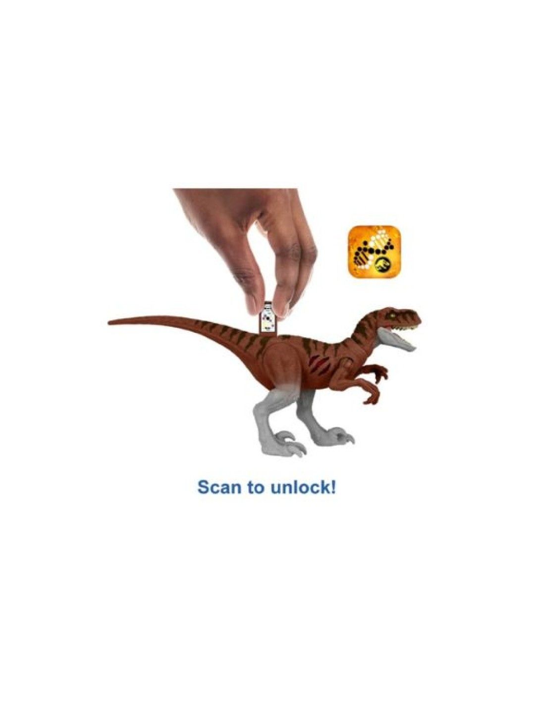 Jurassic World Extreme Damage Feature Dino Speed Dinosaur Figure (No Color- Image 3)
