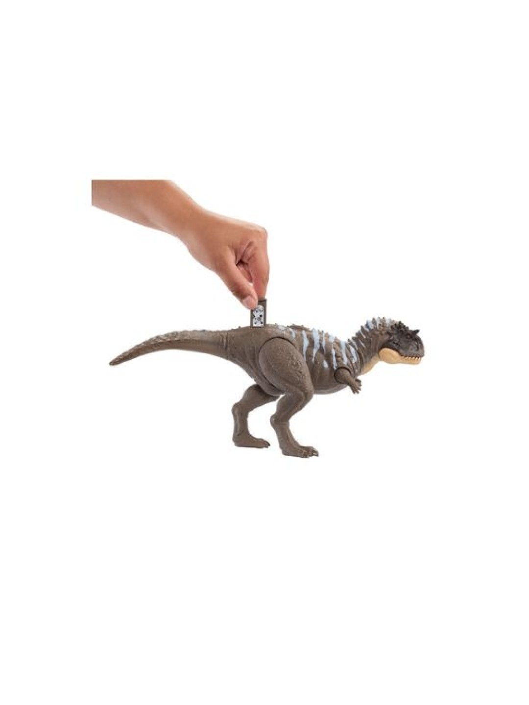 Jurassic World Wild Roar Dinosaur Ekrixinatosaurus Action Figure Toy With Sound (No Color- Image 3)