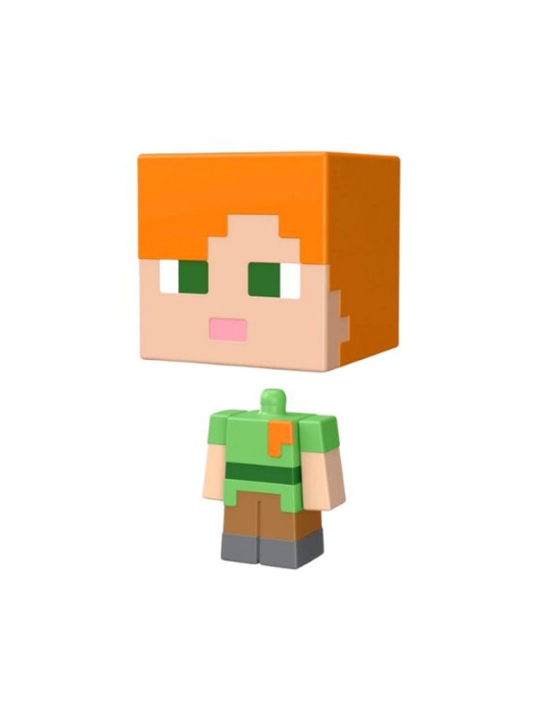 Minecraft Mob Head Boxed Mini Figures - Alex (No Color- Image 3)