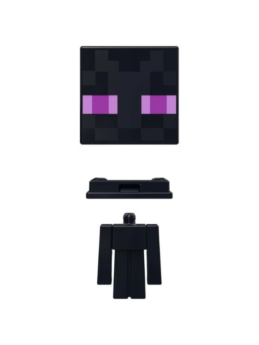 Minecraft Mob Head Boxed Mini Figures - Enderman (No Color- Image 3)