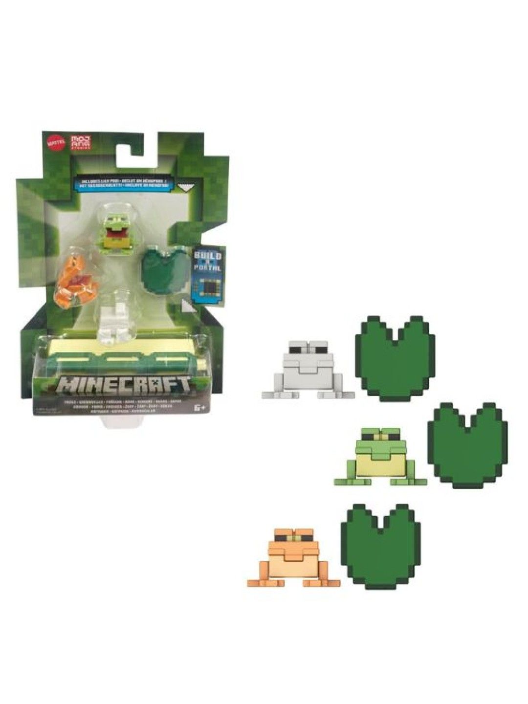 Minecraft Frog 8cm (No Color- Image 3)