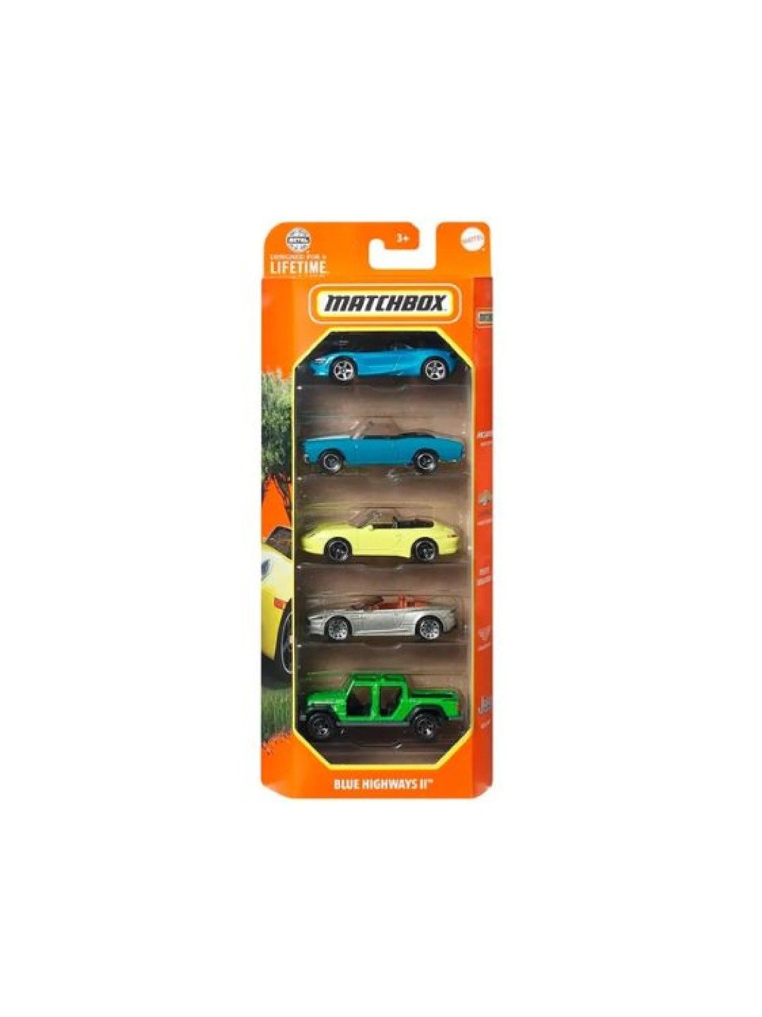 Matchbox Blue Highways 5 Car Pack Die-cast Vehicle (No Color- Image 3)