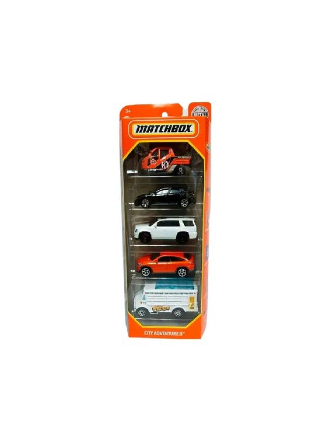 Matchbox City Adventure 5 Car Pack Die-cast Vehicle (No Color- Image 3)