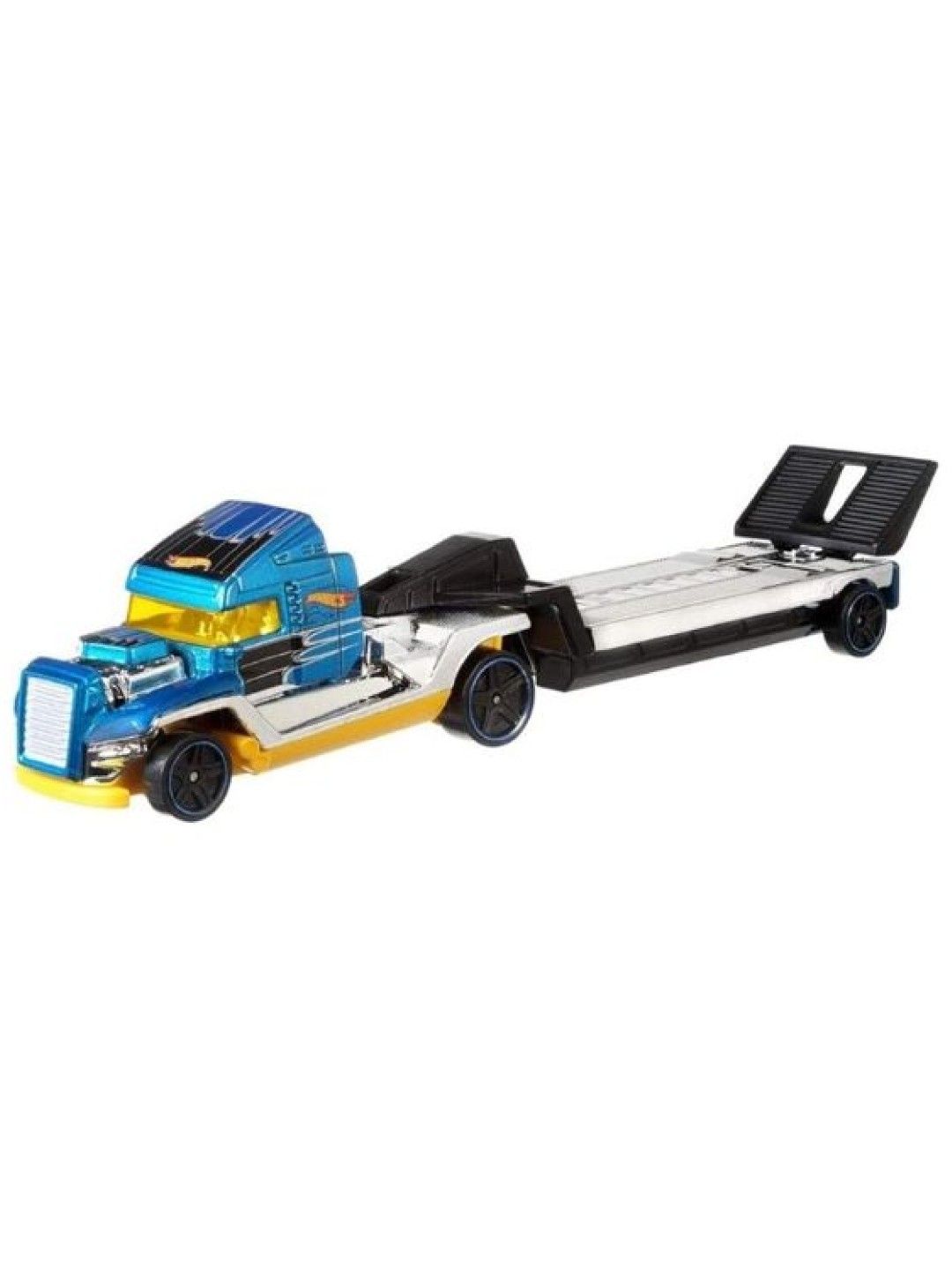 Hot Wheels Hauling Rig With Car Set Steel Power (No Color- Image 3)