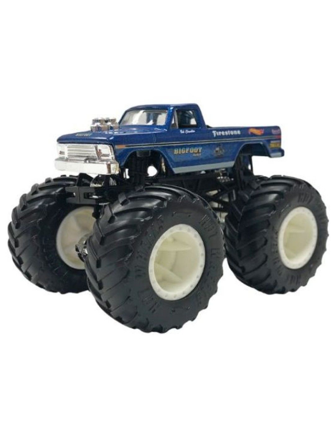 Hot Wheels Monster Truck Demolition Doubles Snake Bite Vs. Bigfoot (No Color- Image 3)