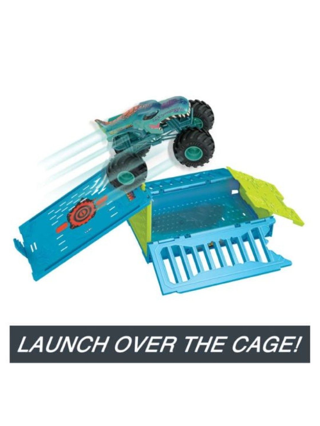 Hot Wheels Monster Trucks 1:24 Mega-Wrex Oversized Crash Cage (No Color- Image 3)