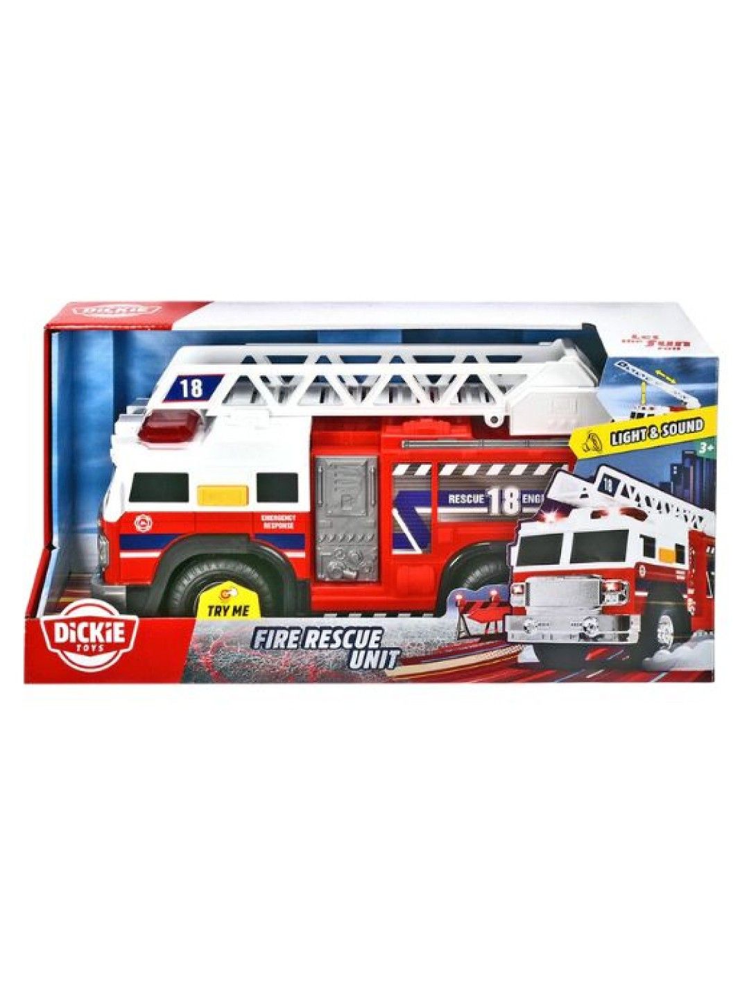 Dickie Toys Fire Rescue Unit (No Color- Image 3)