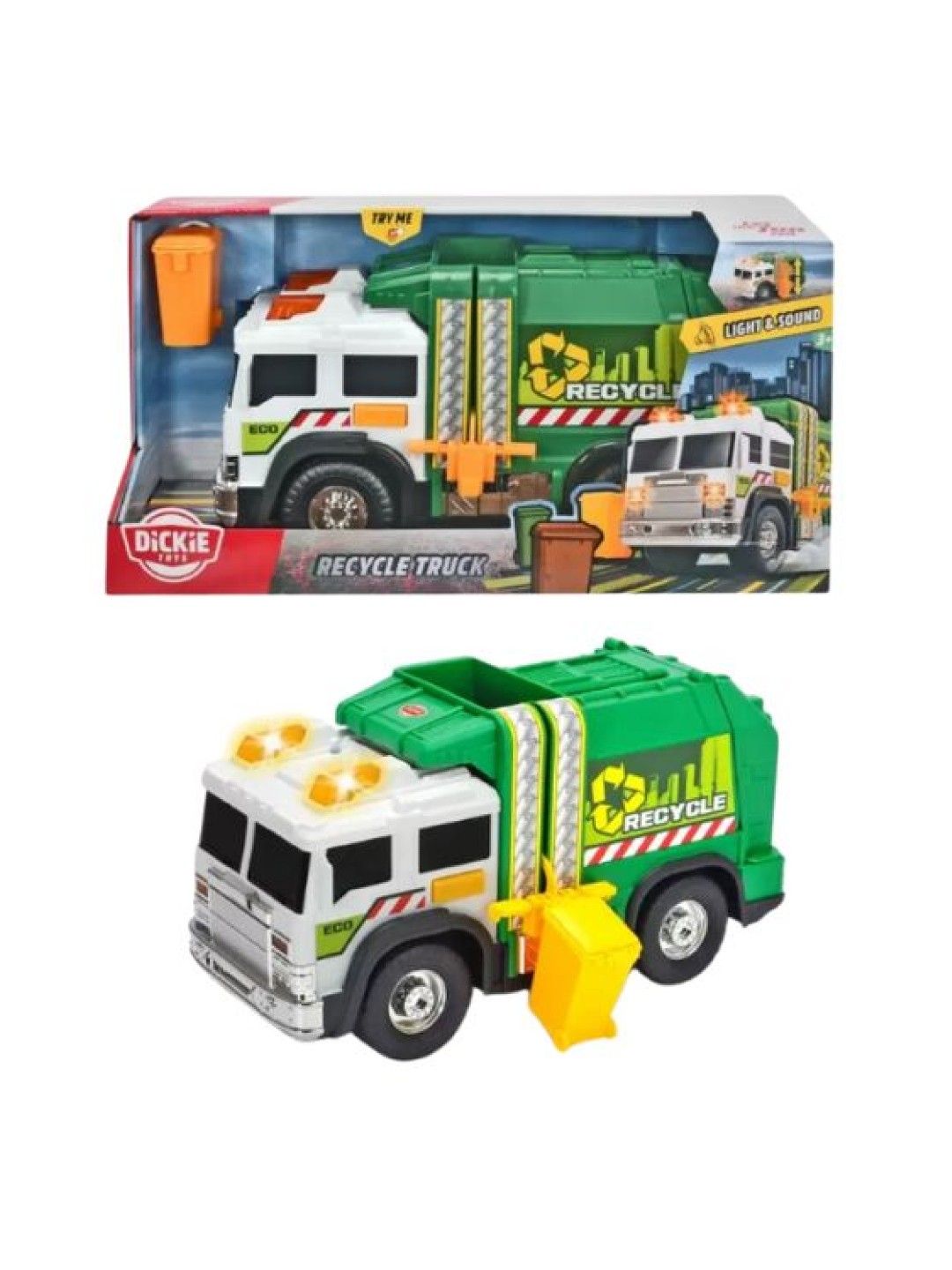 Dickie Toys Recycle Truck 30cm (No Color- Image 3)