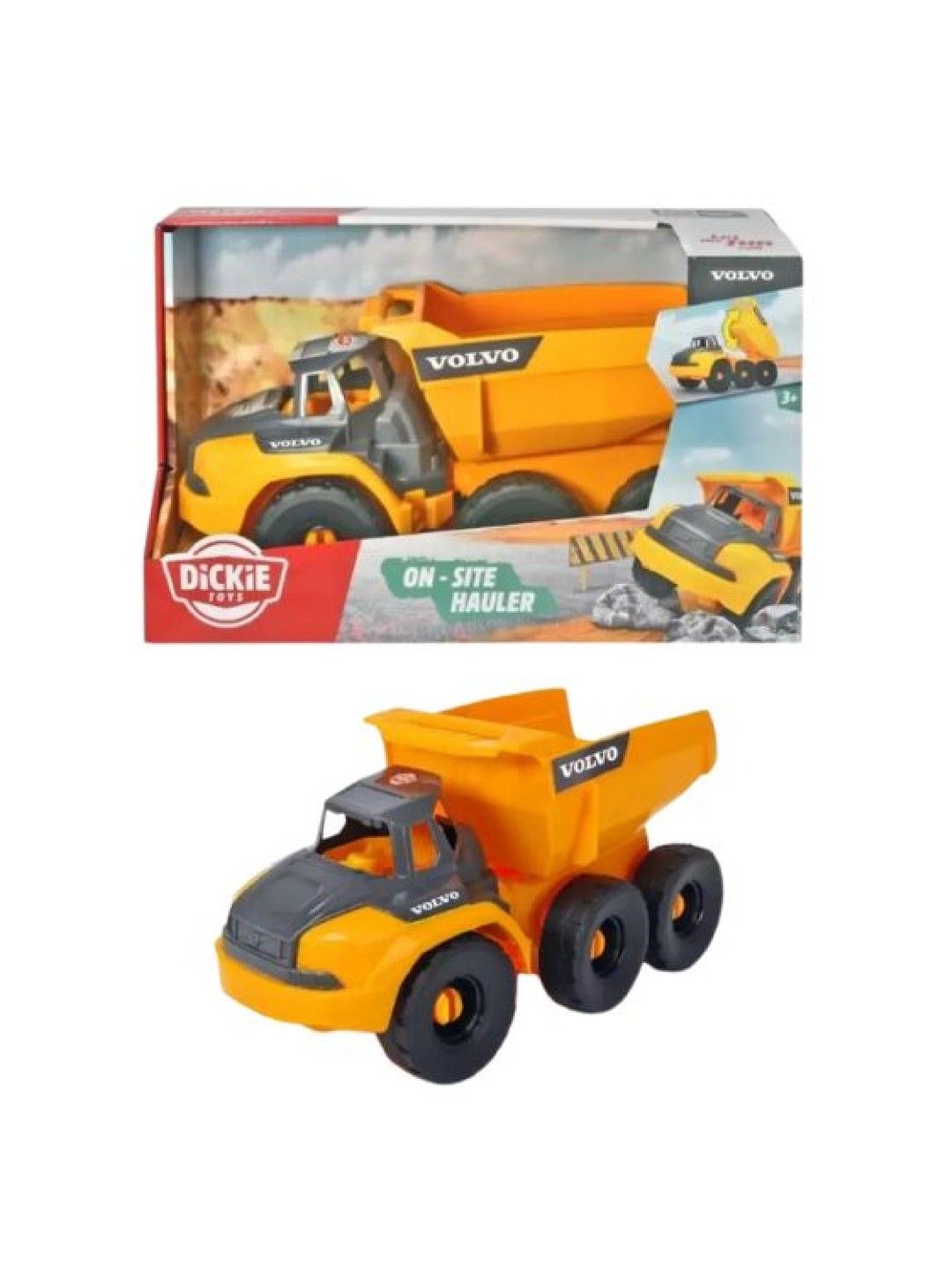 Dickie Toys Volvo On-Site Hauler (26cm) (No Color- Image 3)