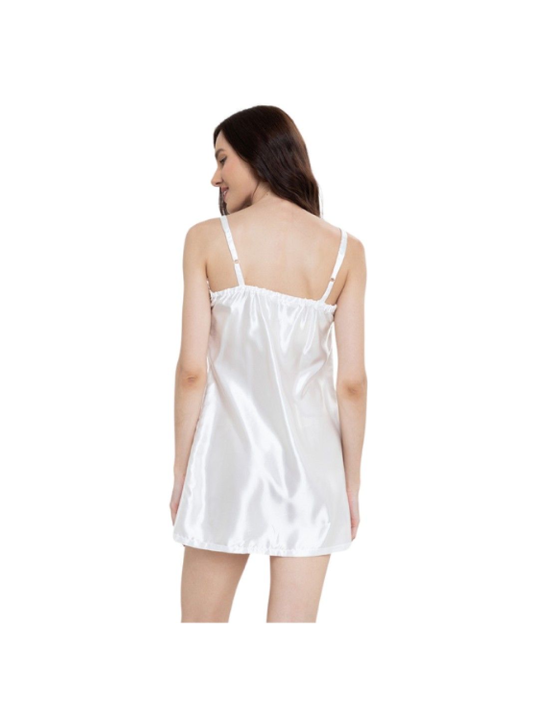 SleepyHead Pia Camisole Dress (White- Image 2)