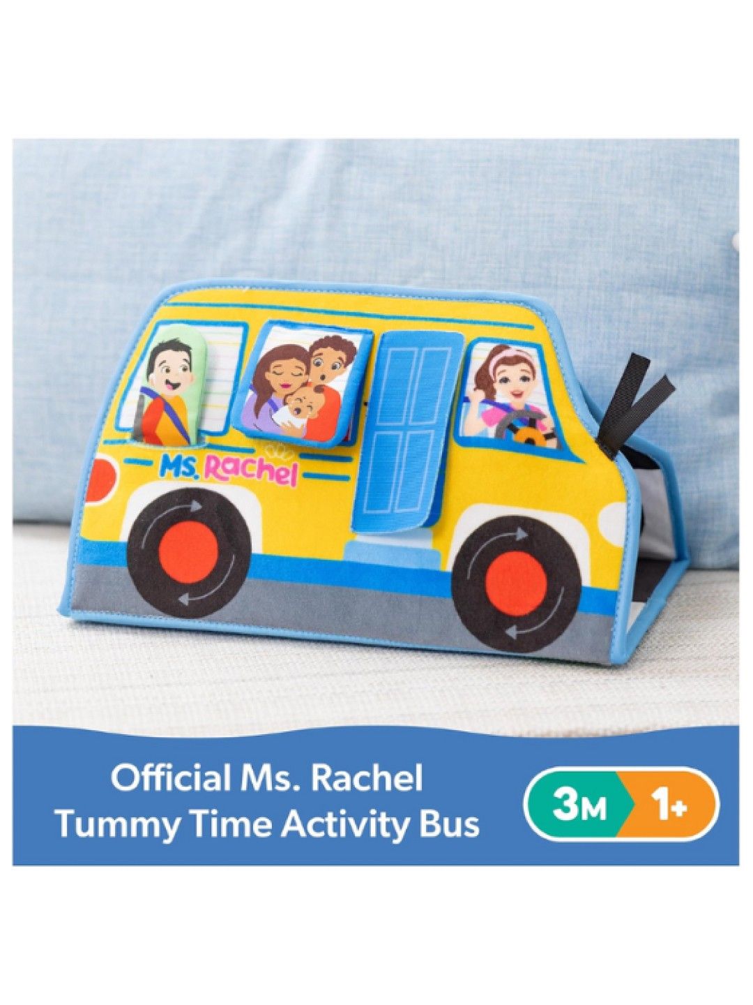 Ms. Rachel Tummy Time Activity Bus (No Color- Image 4)