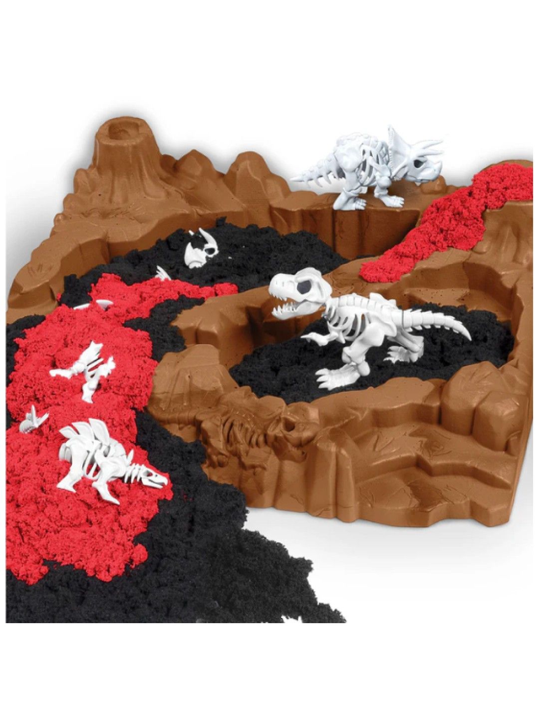 Kinetic Sand Play Sand - Digging for Dinos Playset (No Color- Image 3)