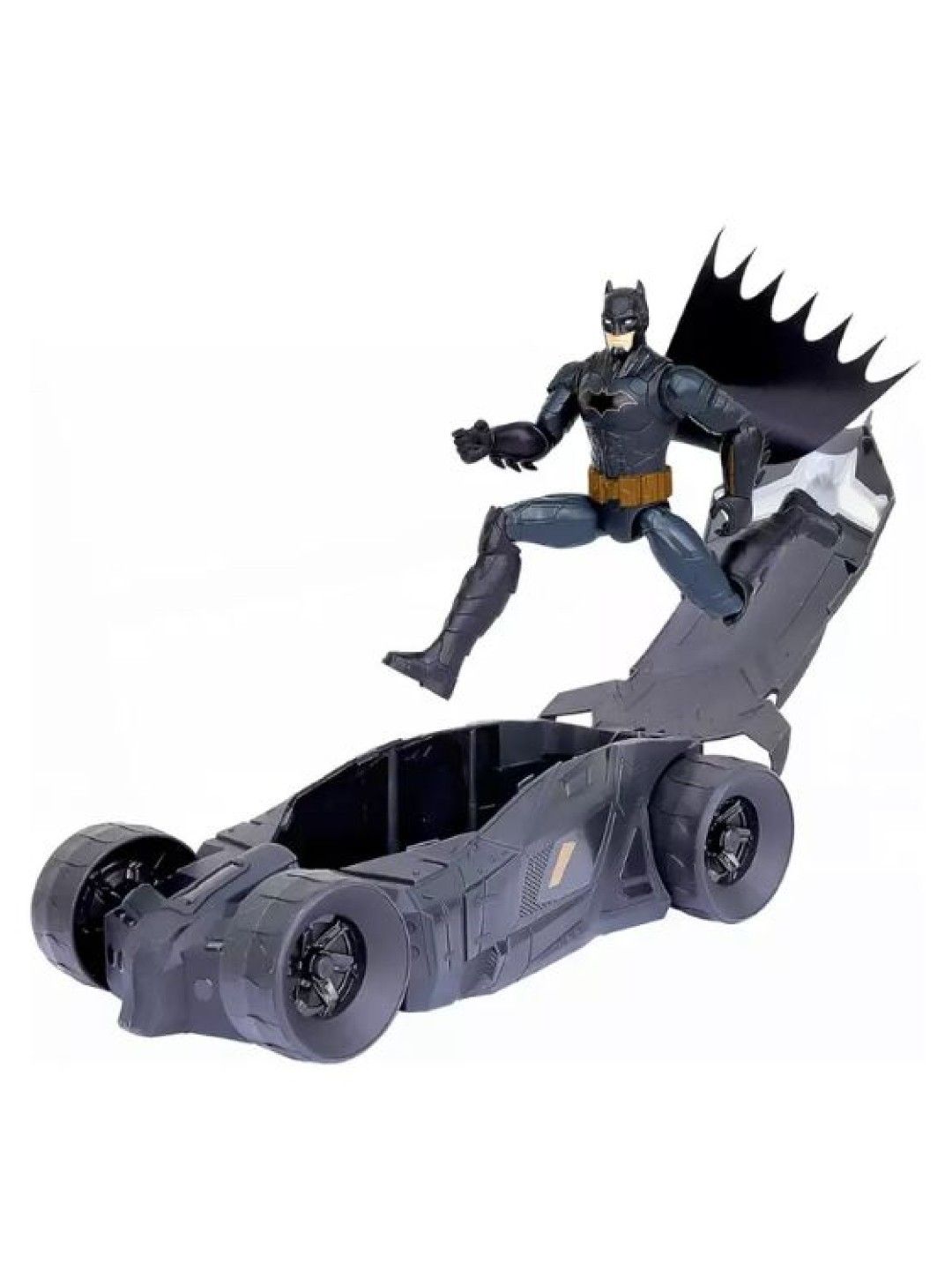 Batman DC Comics 30cm Batmobile Vehicle and 30cm Articulated Figure (No Color- Image 2)