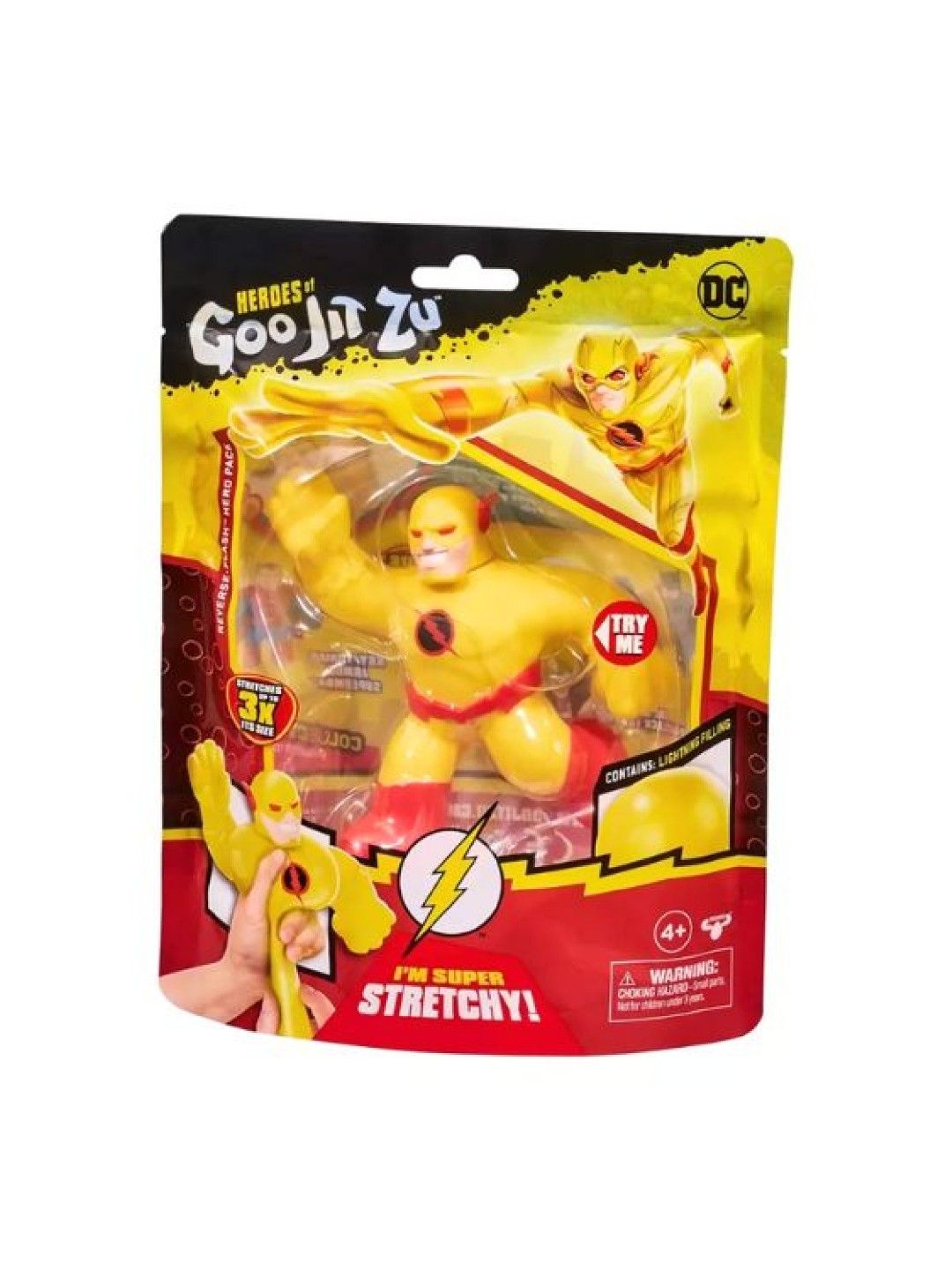 Heroes of Goo Jit Zu DC S3 Hero Pack - Reverse-Flash (No Color- Image 4)