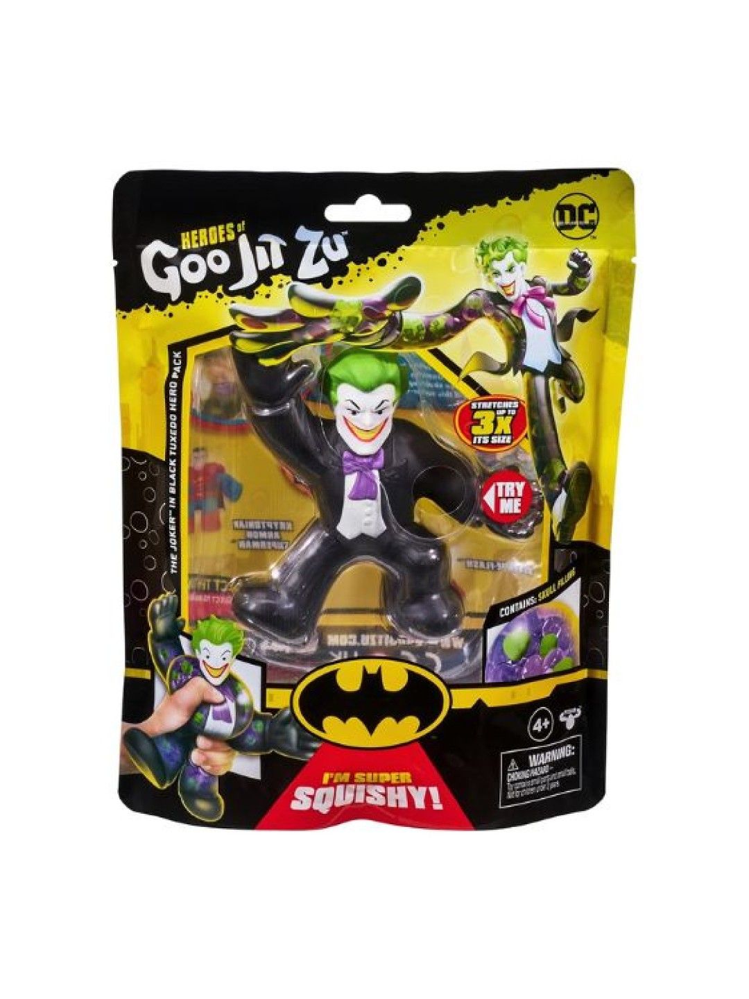 Heroes of Goo Jit Zu DC Hero Pack - The Tuxedo Joker (No Color- Image 4)