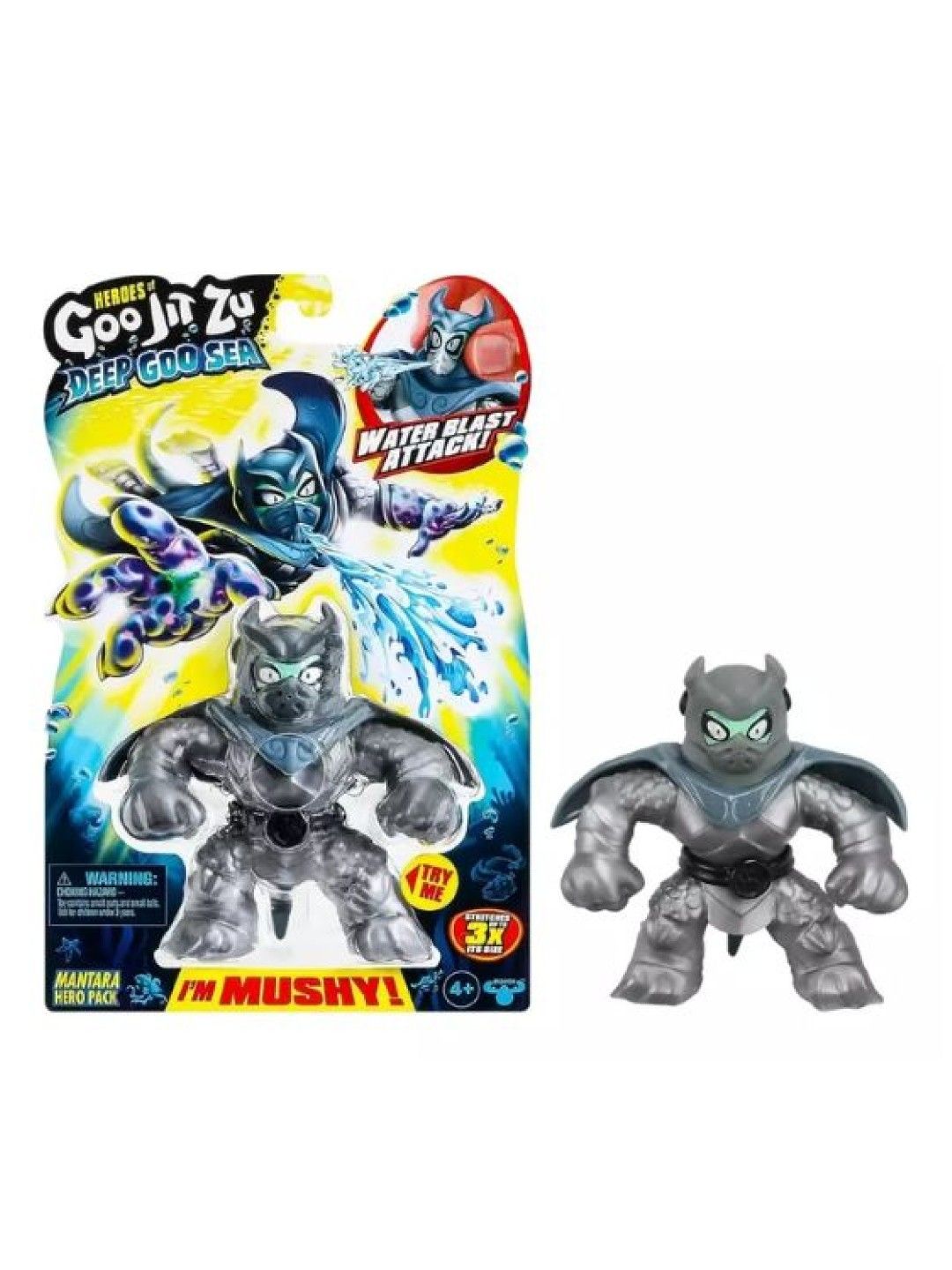 Heroes of Goo Jit Zu Deep Goo Sea – Mantara Hero Pack (No Color- Image 4)