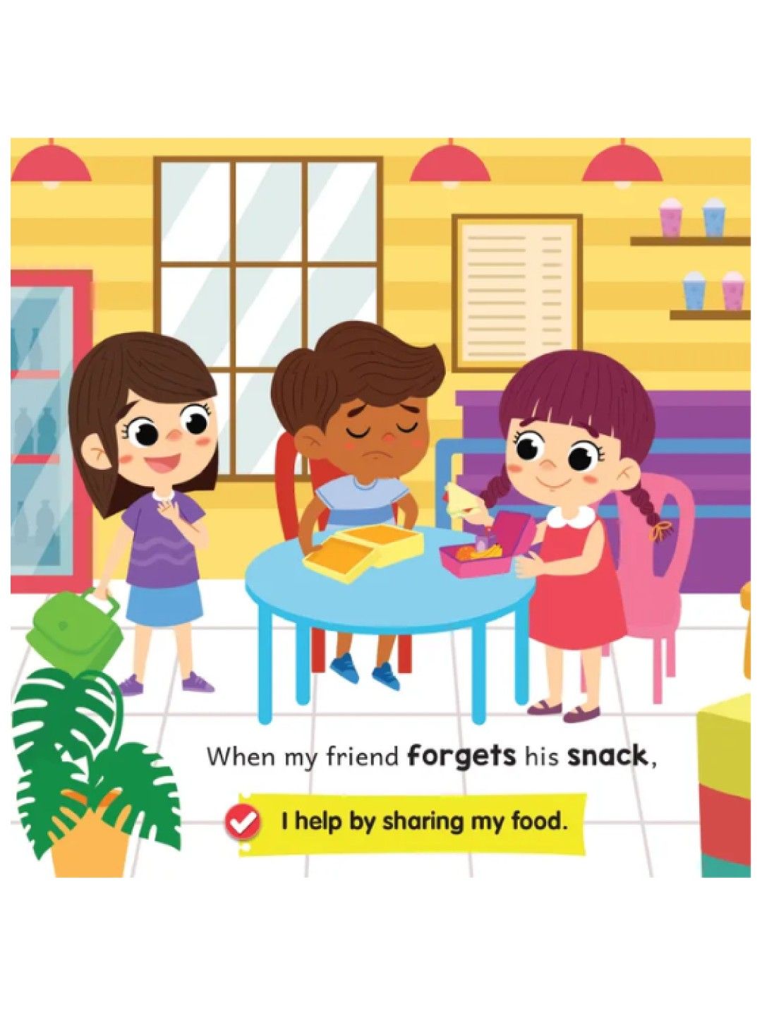 Learning is Fun Smart Babies Book of Manners - Helping (No Color- Image 3)