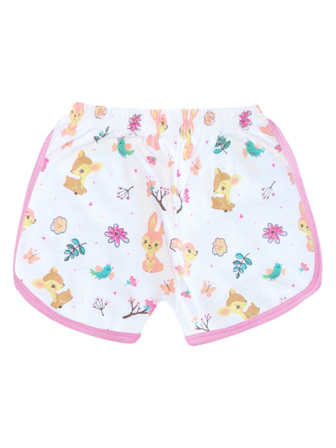 Cotton Stuff 3-piece Girly Shorts (Watch Me Grow - Girl) (No Color- Image 3)