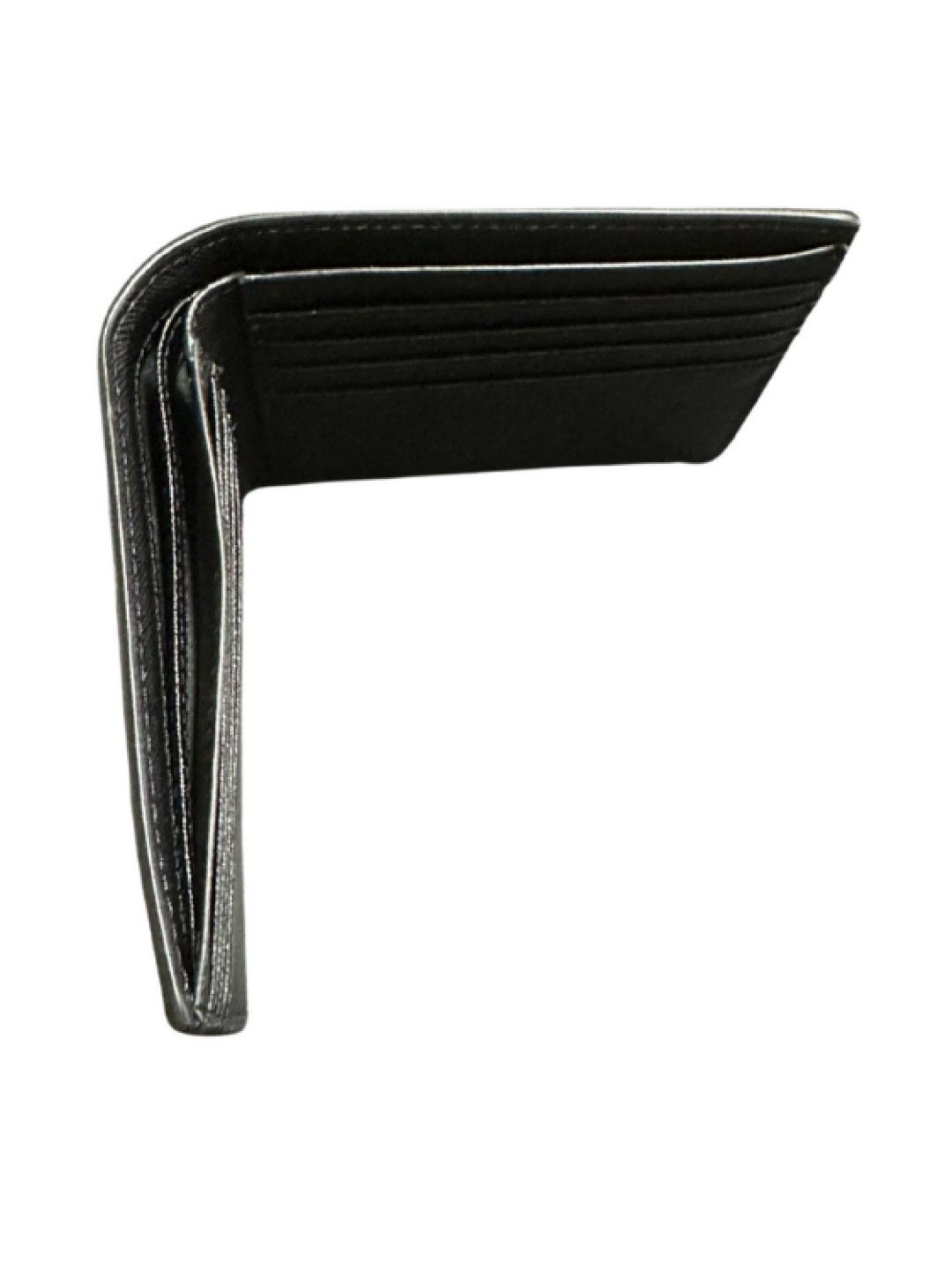 For The Gentlemen The Bi-Fold Wallet (Black Pebbled- Image 3)