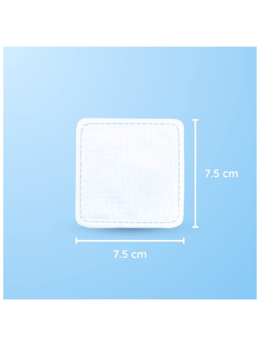 Baby Clouds Extra Jumbo Waffled Cotton Pads (No Color- Image 3)