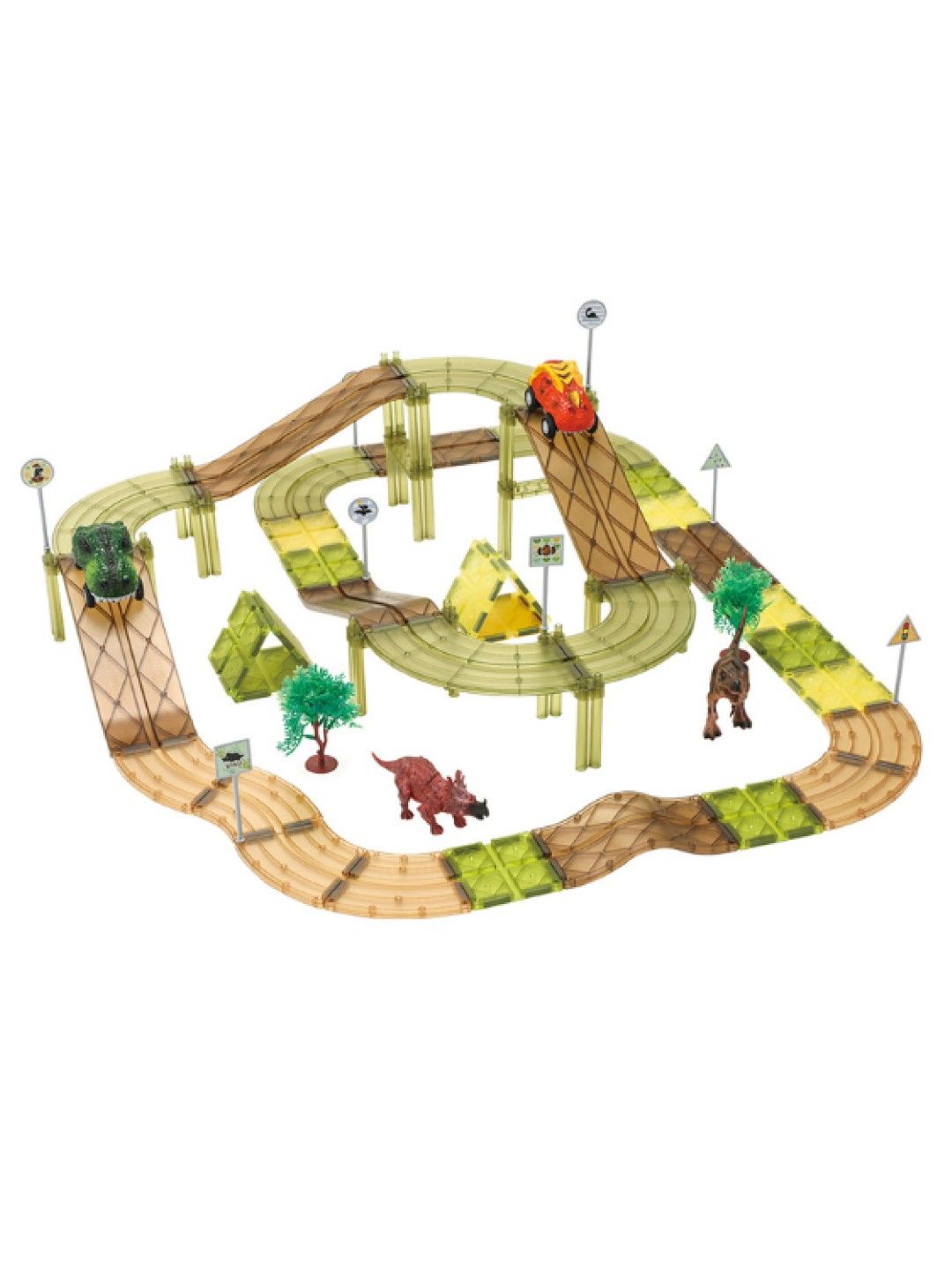 Kebo Dino Racing Car (80 pcs) (No Color- Image 3)