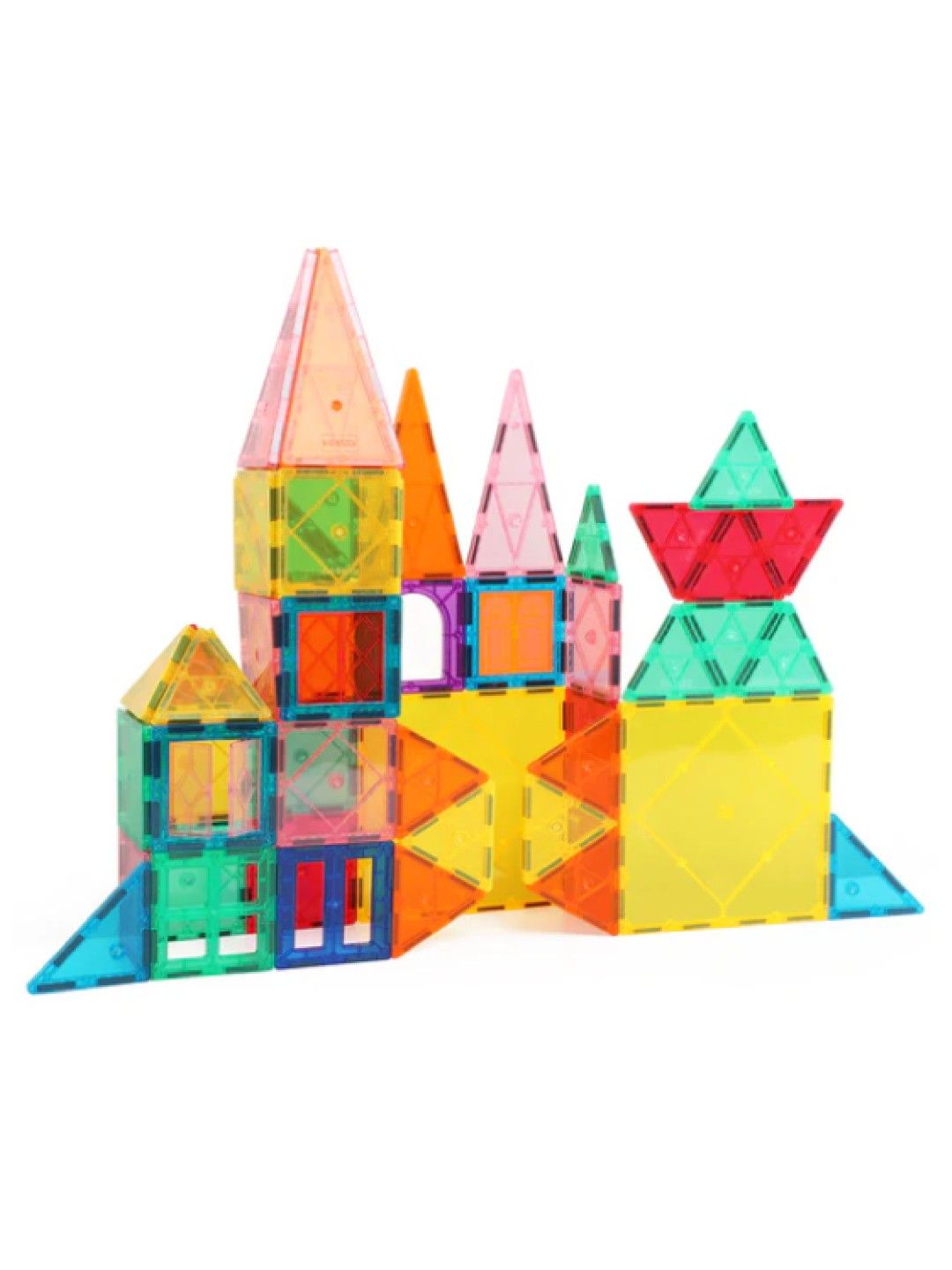 Kebo Magnetic Tiles (60 pcs) (No Color- Image 3)