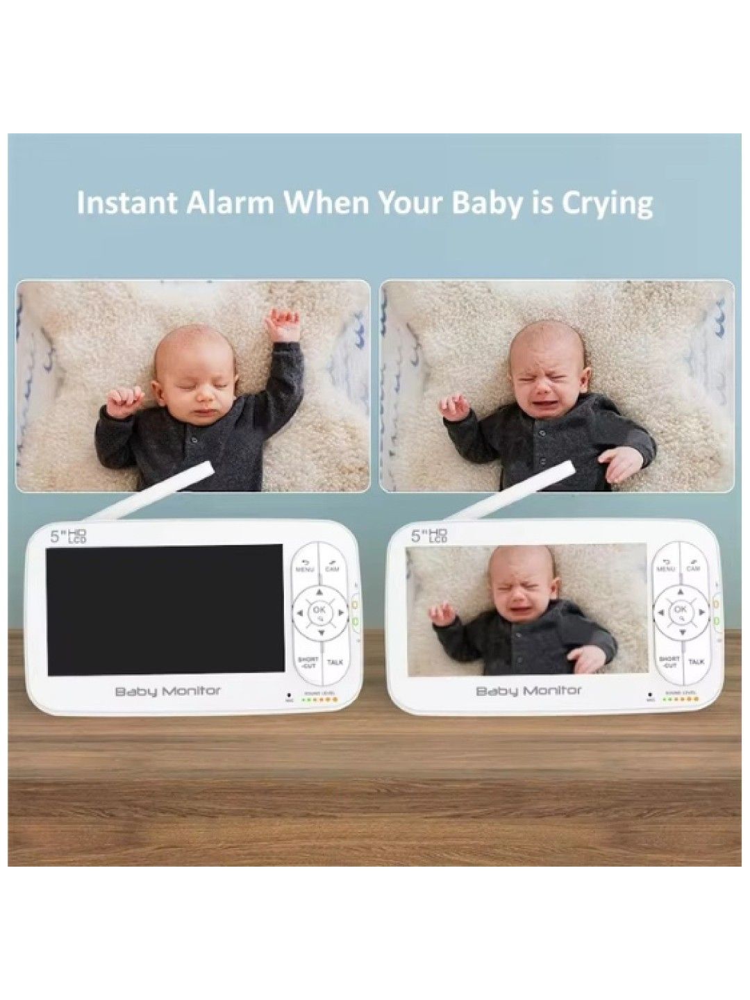 Mambo 5.5 Inch Baby monitor (No Color- Image 3)