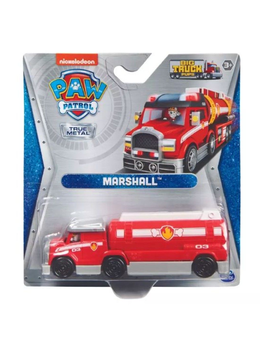 Paw Patrol Diecast True Metal 1:55 Marshall (No Color- Image 3)