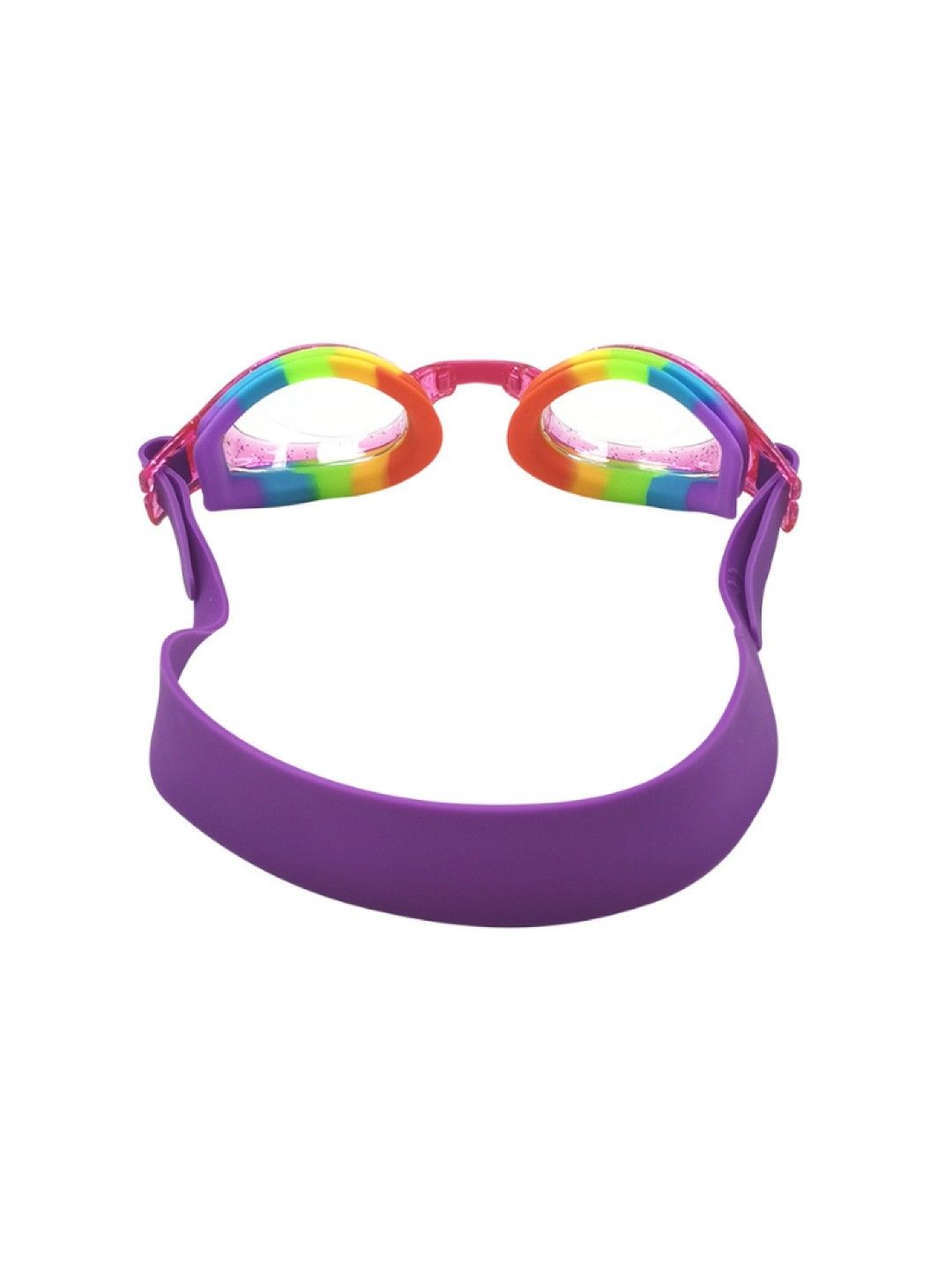 SWIMZIES Kids Swimming Goggles - Essentials Rainbow Clear (No Color- Image 3)