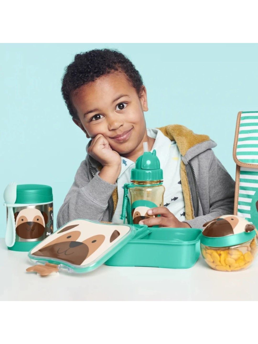 Skip Hop ZOO Lunch Kit - Pug (No Color- Image 3)