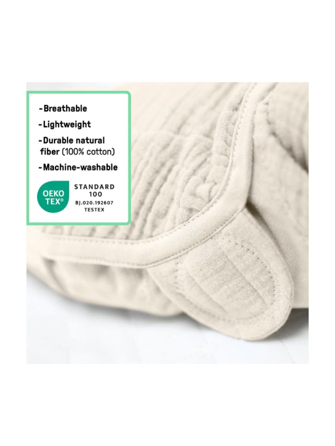 SwaddleMe Original Swaddle Muslin - Cream (No Color- Image 3)