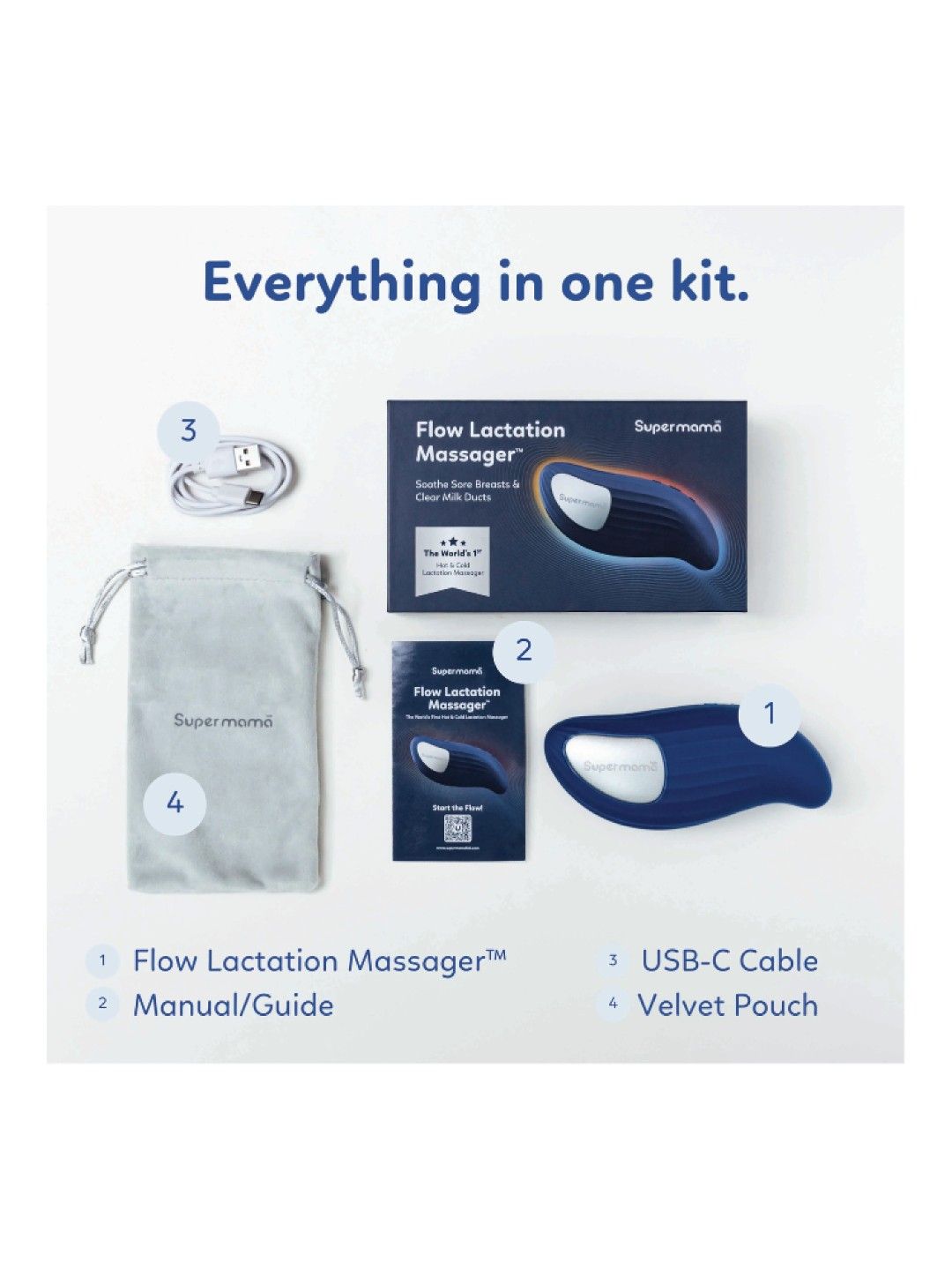 Supermama Lab Flow Lactation Massager (No Color- Image 3)