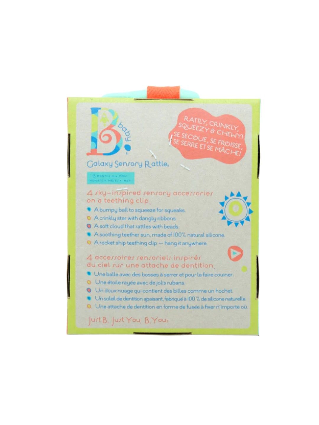 B. Toys Sensory Rattle Galaxy (No Color- Image 3)