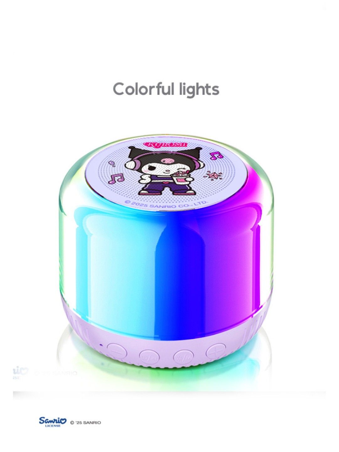 Cherry Sanrio Characters Kuromi Bluetooth Speaker (No Color- Image 3)