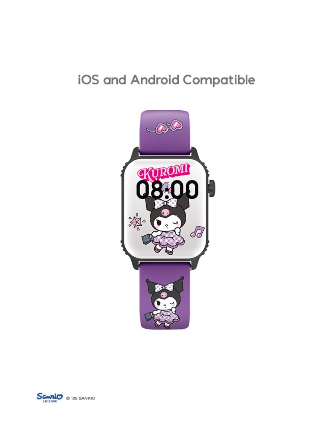 Cherry Kuromi Smartwatch (No Color- Image 3)