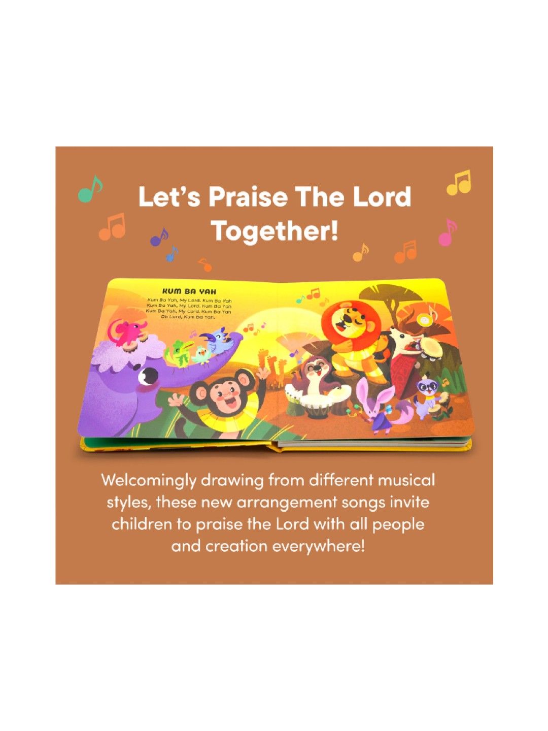 Hello 2 Kids Praise The Lord Sound Book (No Color- Image 3)