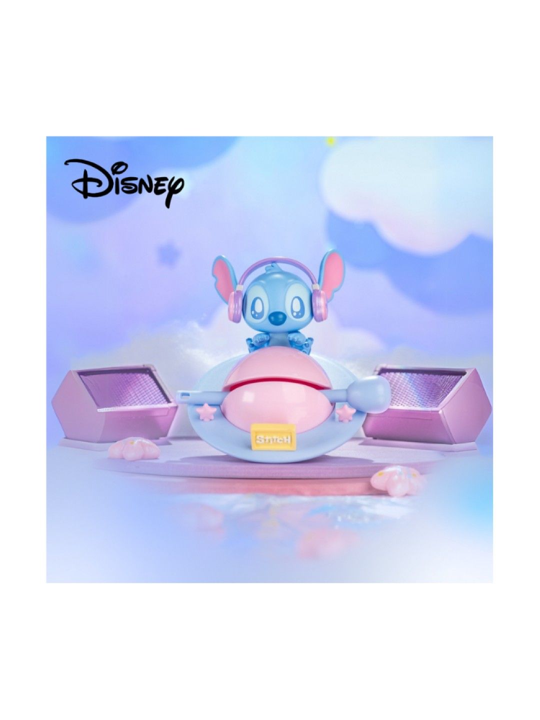 Disney Original Stitch Lock Lock Fun Blind Box Toy Collection (No Color- Image 2)