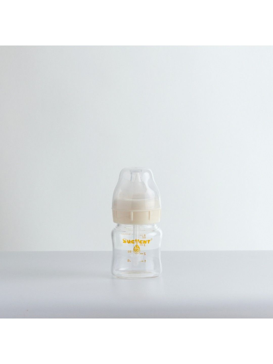 Sucvent Glass Anti-Colic & Anti-Choking Bottle 4oz (120ml) (No Color- Image 2)