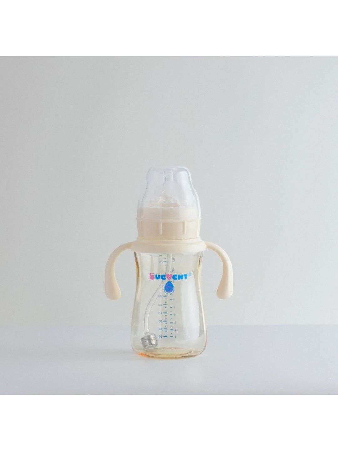 Sucvent PPSU Anti-Spill Feeding Bottle  (300ml) (No Color- Image 2)